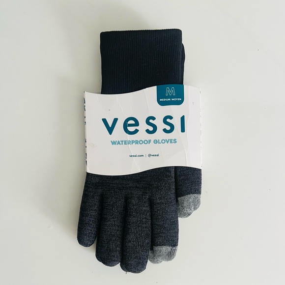 Vessi Waterproof Gloves in Black - Medium - Picture 1 of 2